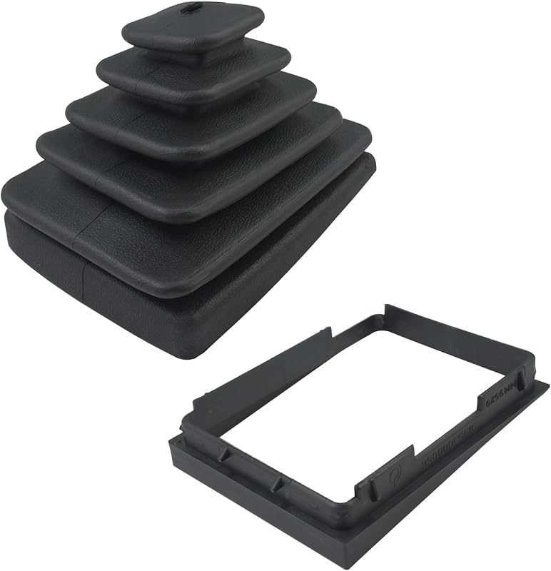 Kit de coifa e moldura de retenção do câmbio Zarxparts 52078558 53000056 para Jeep Wrangler TJ 1997–2004 – 2 peças