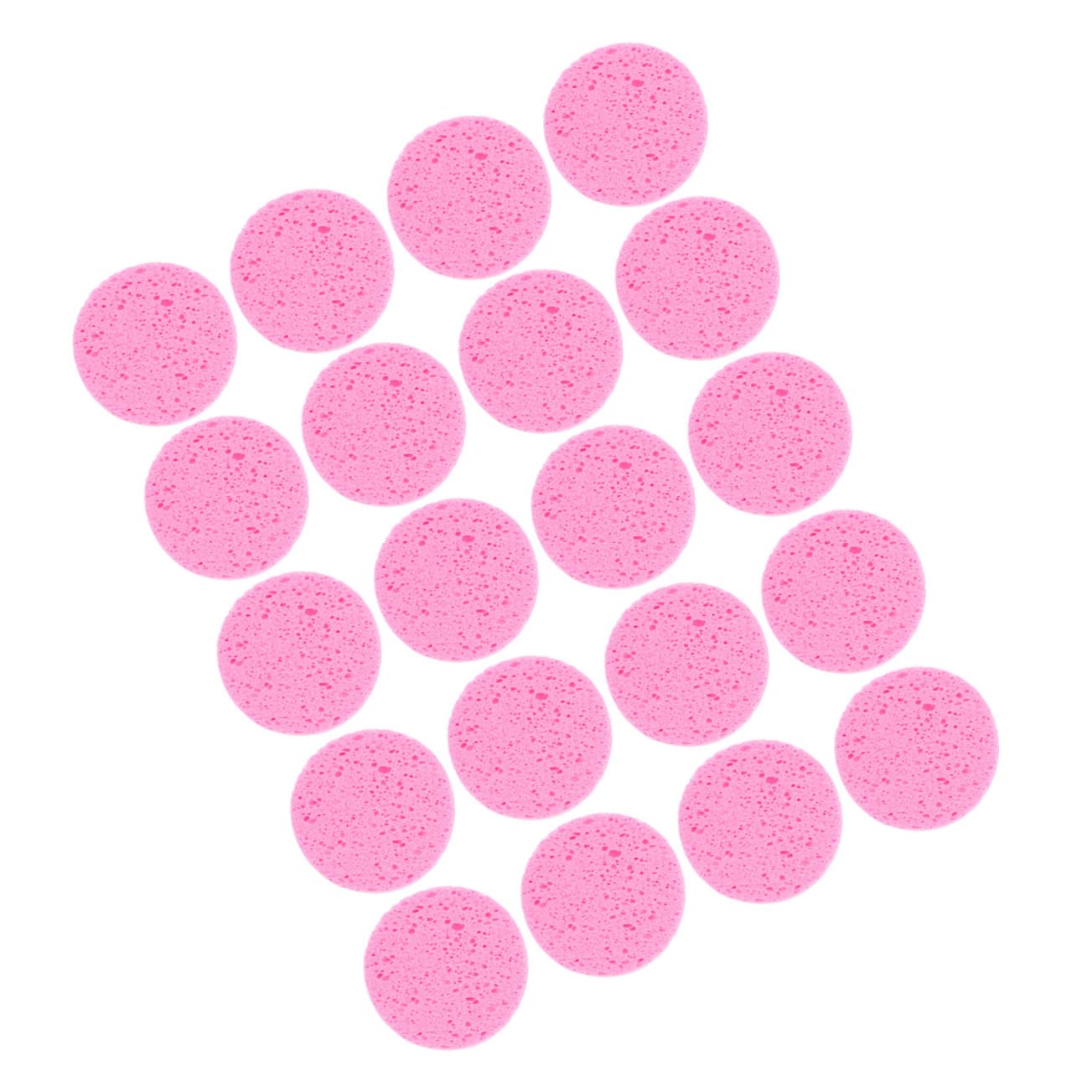 FRCOLOR 80pezzi Spugne Lavabili Per Pulizia Viso Dischetti Struccanti Morbidi e Riutilizzabili Spugna Per Rimuovere Trucco e Lavare Viso Perfetti Per Viaggi e Uso Quotidiano