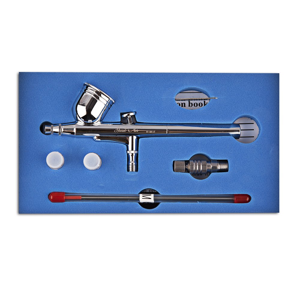 SP470T Dual Action Airbrush 9 cc Air Brush Spray Regulator for Nail Art Cake Decor GEiNNOVA