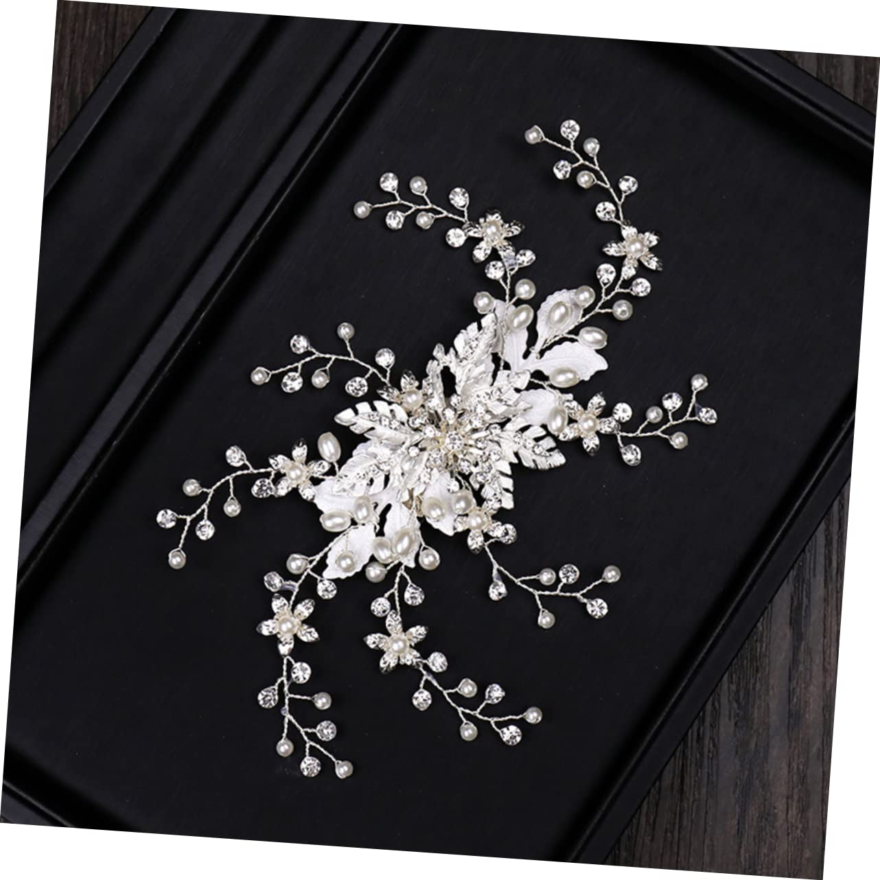 FRCOLOR Juego De 3 Horquillas Elegantes Para El Pelo De Novia Delicadas Y Elegantes Para Peinar El Vestido De Novia.