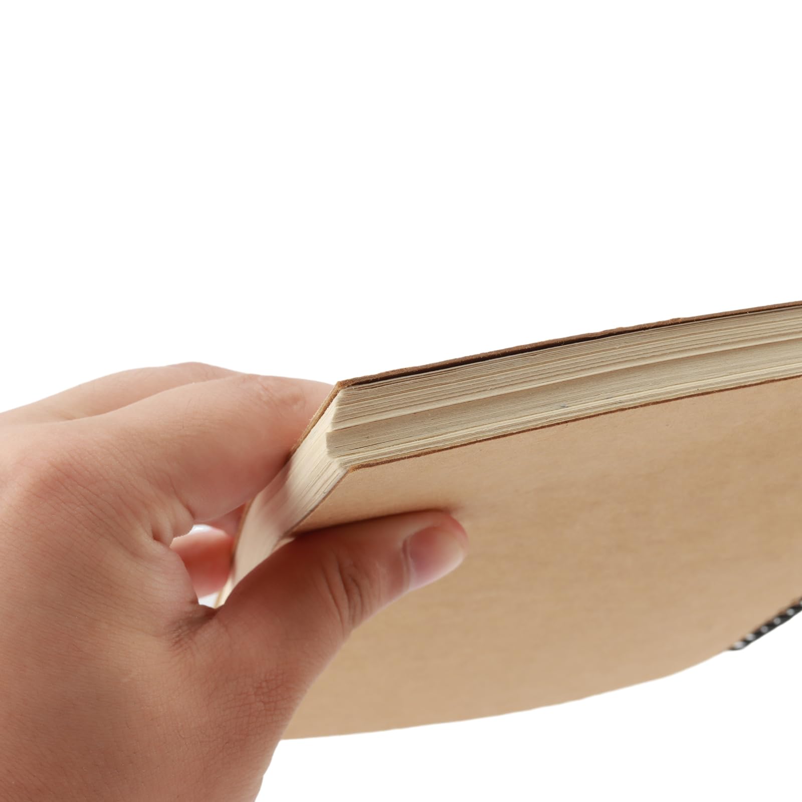 NAMYEUT Kraft Schetsboek, A5, 6 stuks, blanco, 50 vellen/100 pagina's