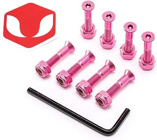 'Venom 1'' - Allen Key Anodised Skateboard Deck Bolts/Screws/Hardware'
