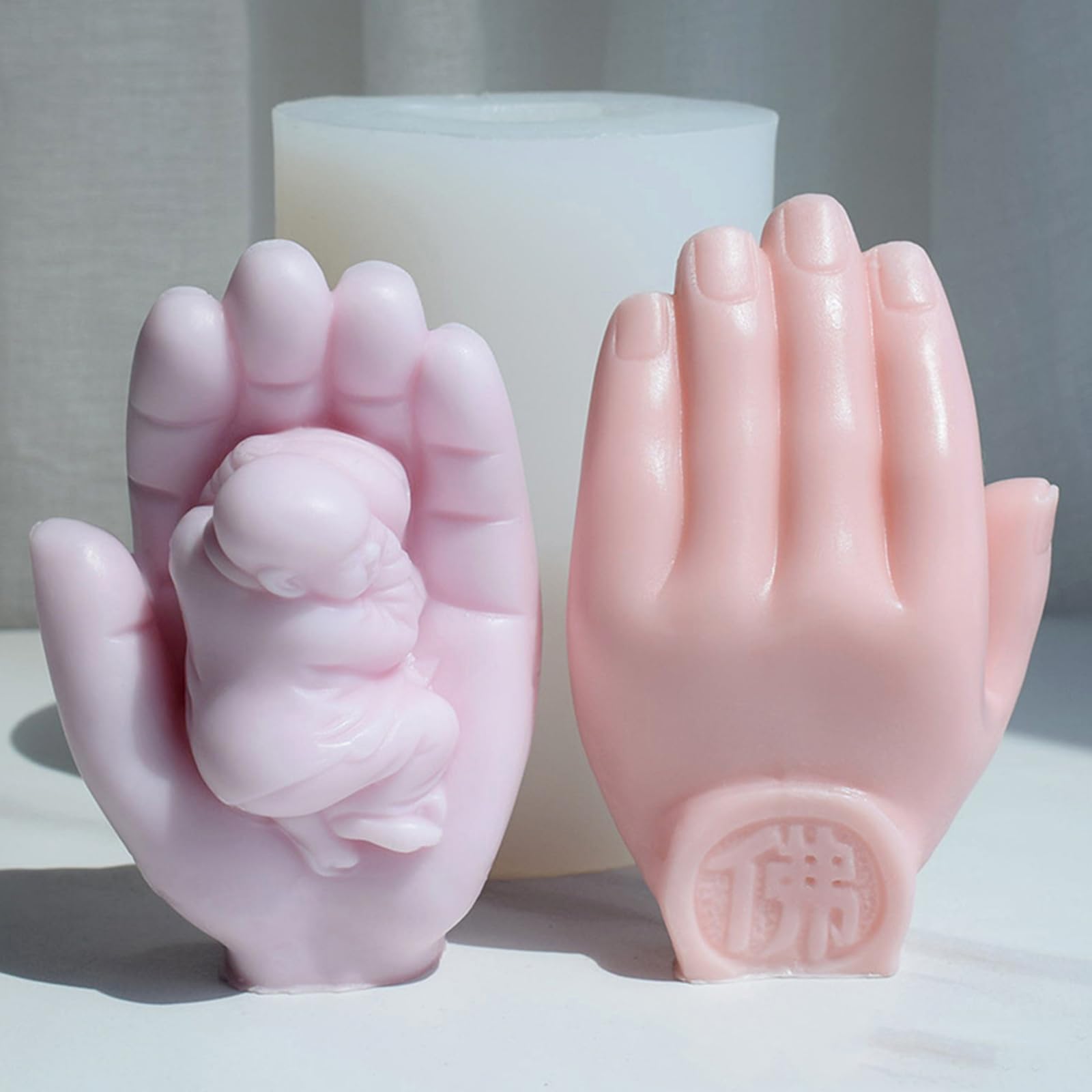 Moule en Silicone pour bébé, forme de gypse, bricolage, plâtre fait à la main, bougies, ornements, artisanat, fabrication de cadeaux à la main, cuisine en Silicone