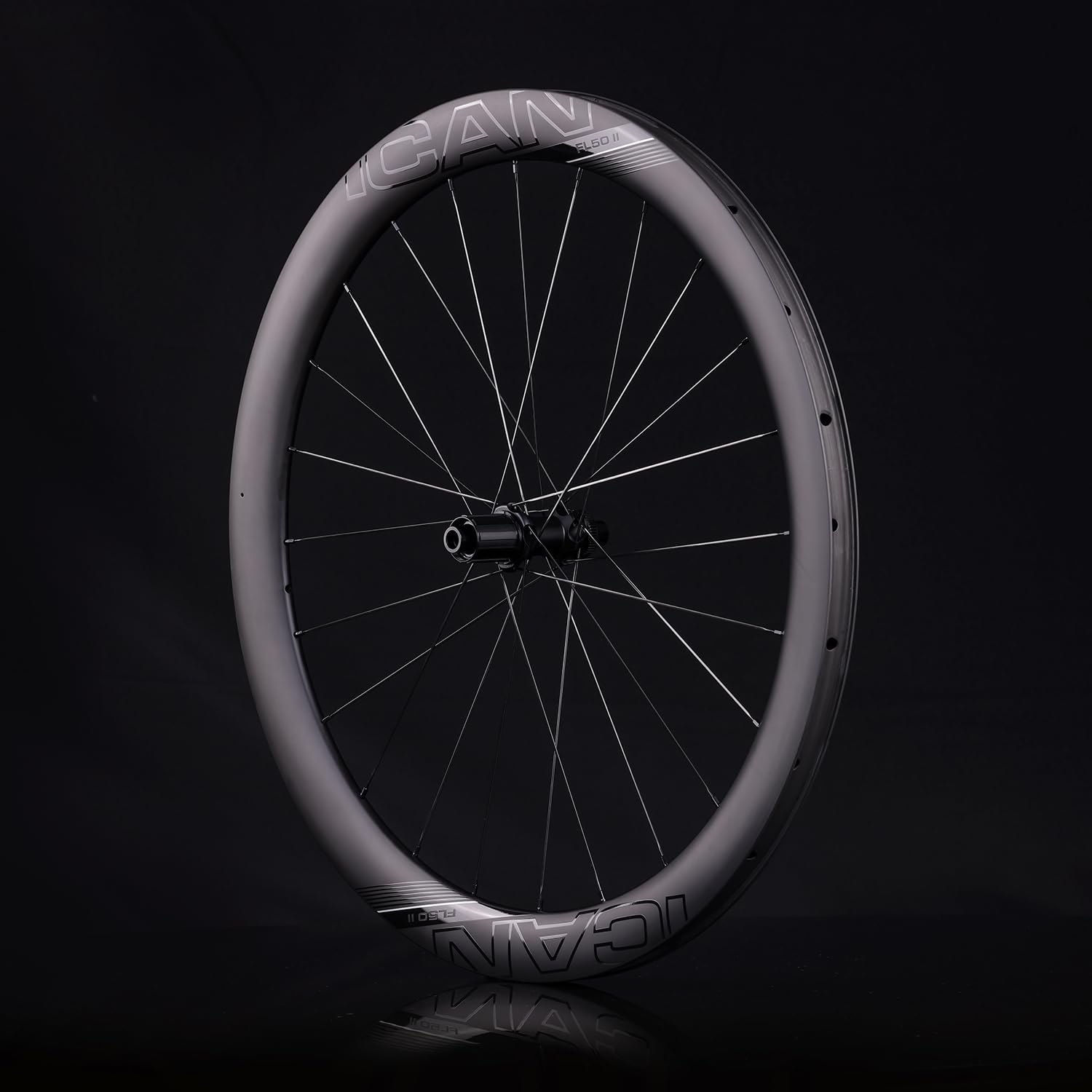 FL40/50 Max 1347 g/1370 g/1395 g zestaw kół wyścigowych węglowych 700C hamulec tarczowy 23 mm szerokość wewnętrzna Center Lock, opony druciane, kompatybilne z dętkami