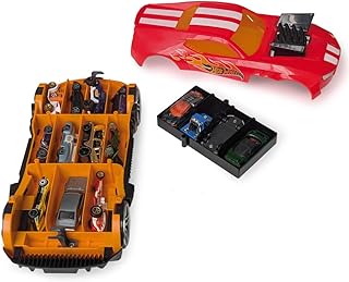 Hot Wheels Porta Carrinhos Radical 2 em 1 - Vermelho