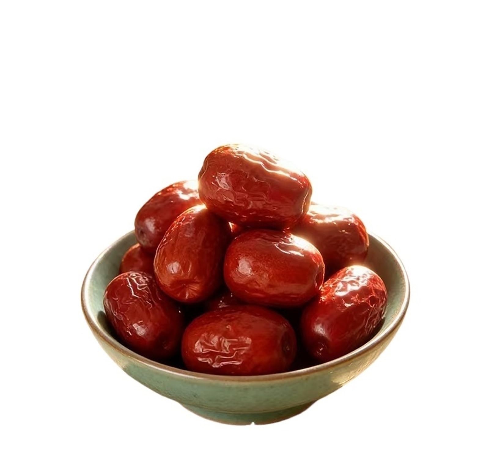 500 g de dátiles rojos dulces, de pulpa espesa y huesos pequeños; Suave, masticable y dulce, perfecto for gachas, sopa o for comer tal cual.(2pcs)