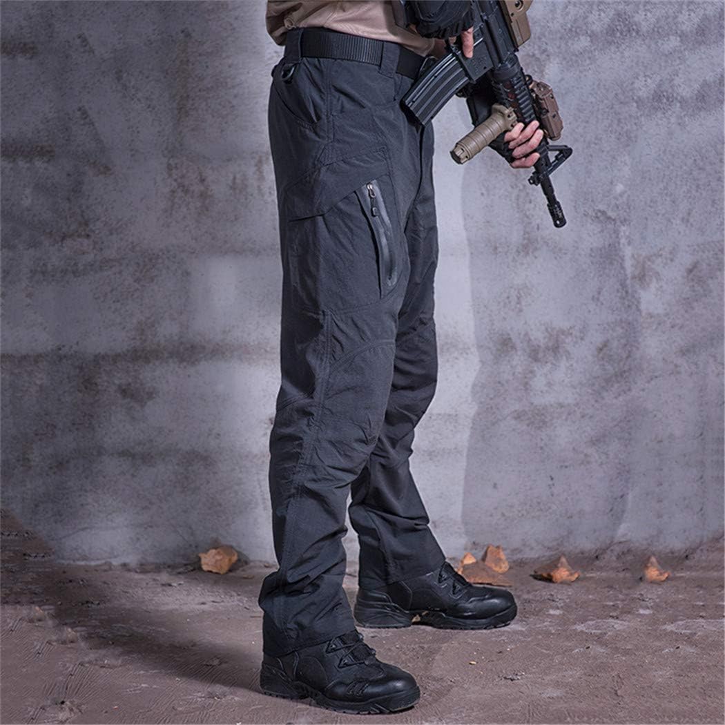 Summer Military Cargo Pants Men Quick Dry Army Tactical Pants Breathable Nylon Big Pocket Combat Trouser