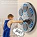 HOTSEVEN Music Boxing Machine with Boxing Gloves,Smart Bluetooth Boxing Machine for Kids Adult with LED Electronic Wall Mounted,Music Boxing Target Workout Punching Equipment for Home(Upgrade)