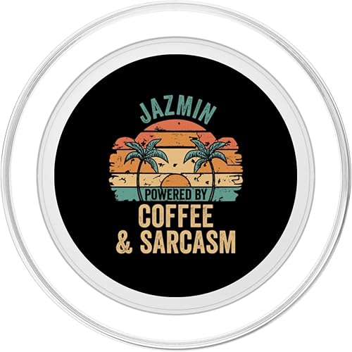 Miniatura 8 de JAZMIN Vibes Only Cute Retro Girls JAZMIN Nombre PopSockets Estándar PopGrip