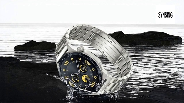 Correa metálica de titanio compatible con Huawei Watch GT 46mm 22mm miniatura 7