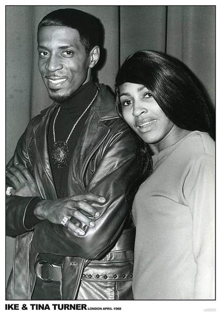 IKE Tina Turner London April 1968 Music Album Rock Roll Vintage Cool Wall Decor Art Print Poster 24x36