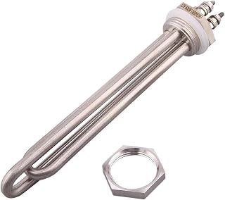 Heater 12V DN25 Tubular Electric 600w 400w 300w 200w 100w Solar Immersion Water Heating Element Resistance Camper