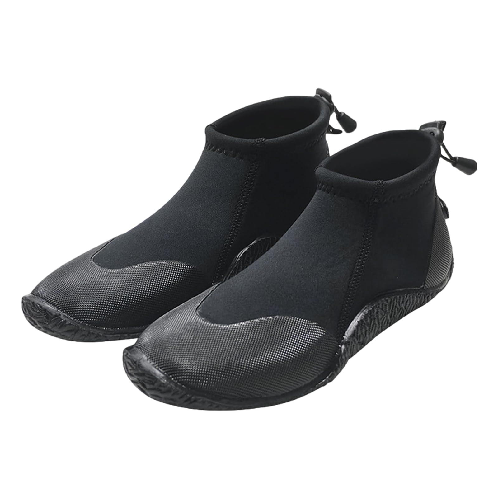 Botas de buceo de neopreno de 3 mm para adultos con suela de goma antideslizante, zapatos de playa portátiles para evitar colisiones, botas de buceo cortas para surf, natación, barco