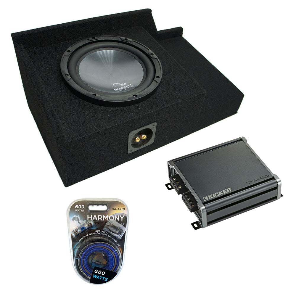 Harmony Audio Bundle R104 Compatible with GMC Sierra Ext Cab Truck 1999-2006 Single 10