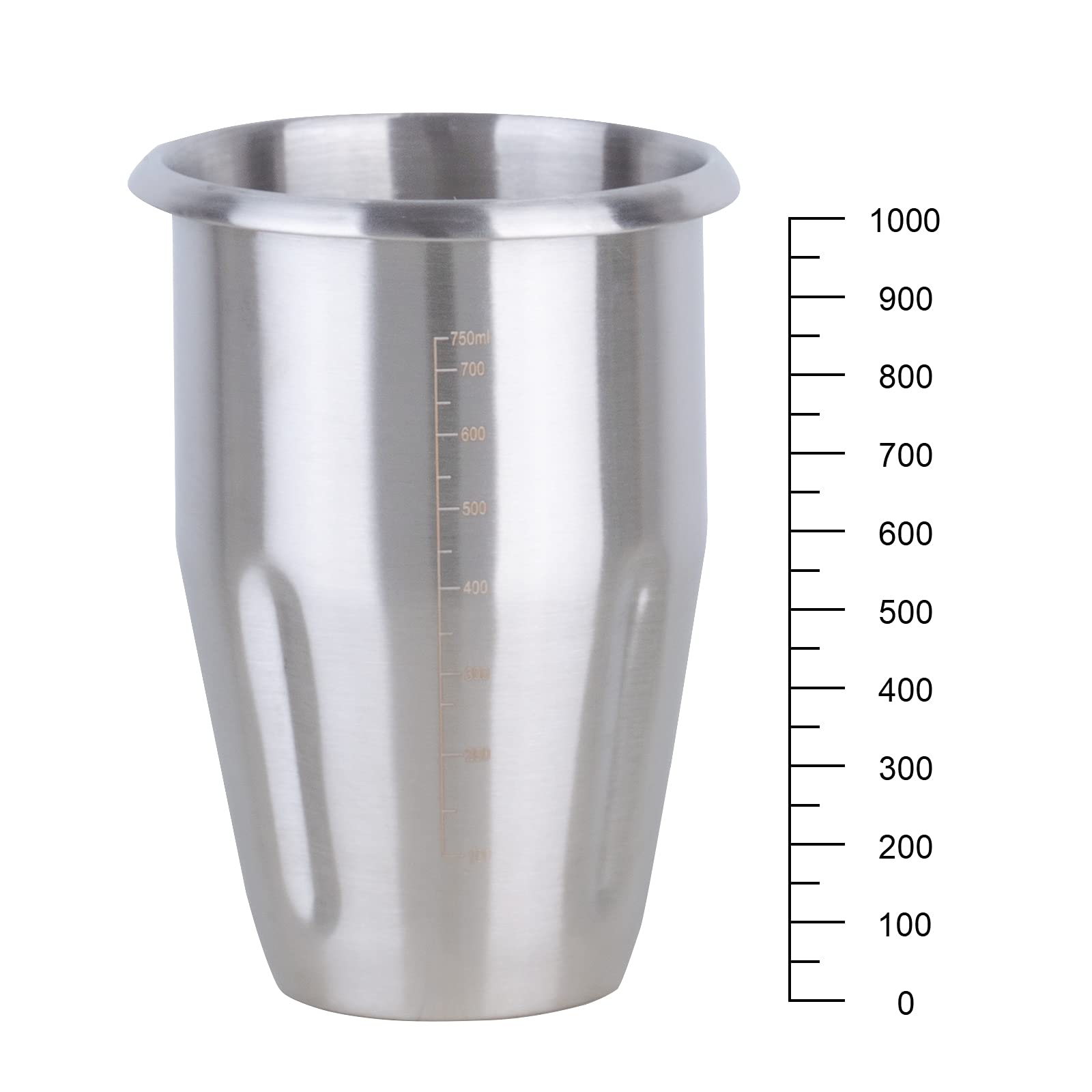 Valgus Edelstahl-Milchshaker-Maschine 1L geräuscharmer
