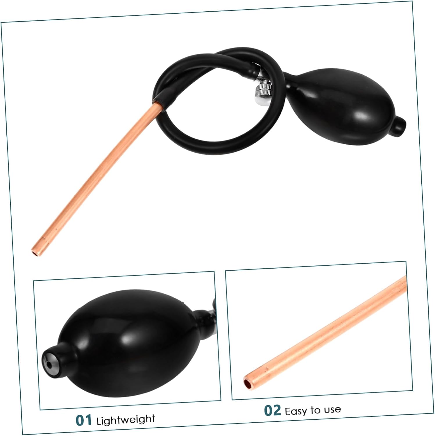 3pcs Blowing Pump Tool for Sugar Art and Fondant Molding Blowing Kit for Creative Candy Decoration and Easy Use Sugar Blower for Crafts
