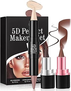 Lápiz labial mate 2 en 1, contorno y resaltad...