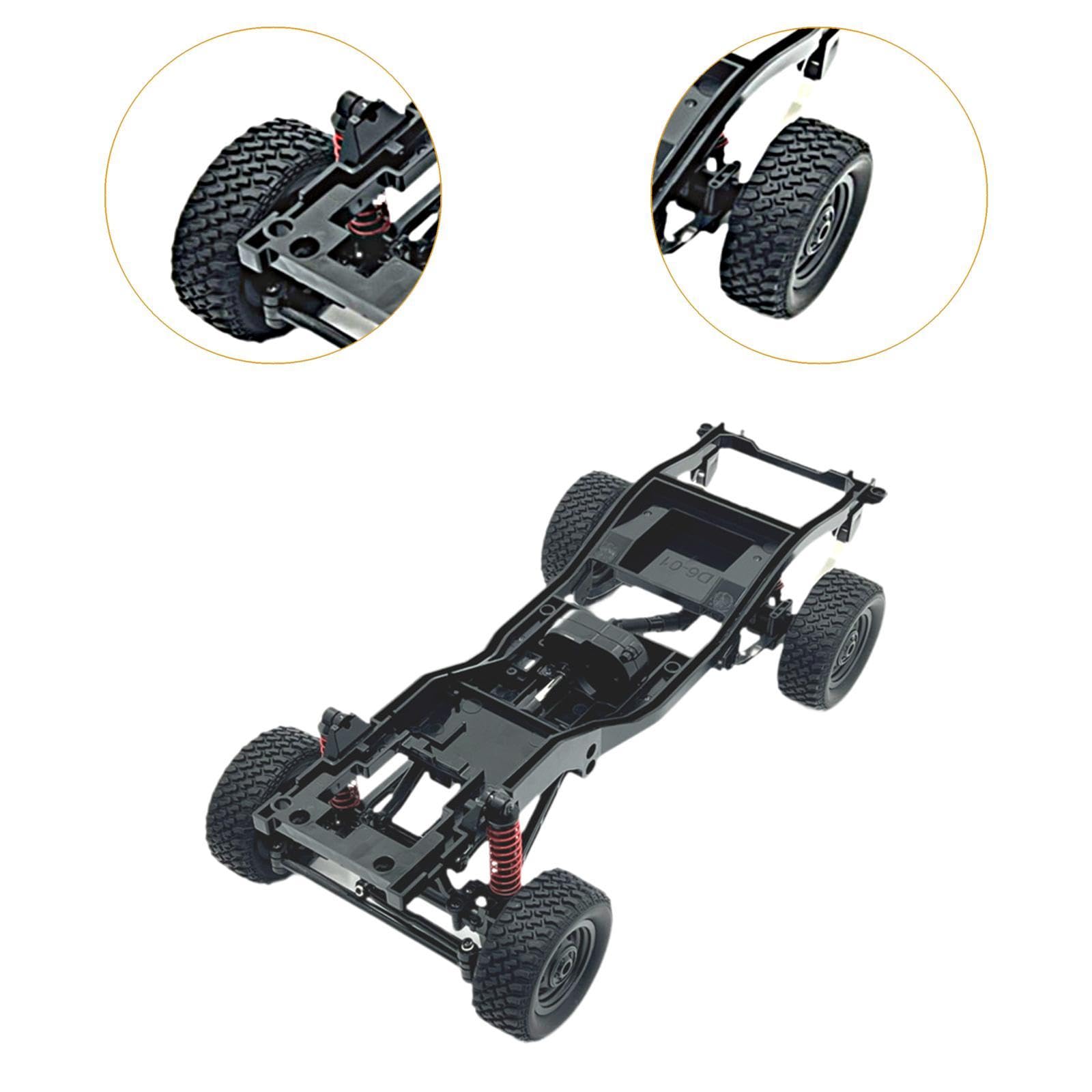 Chasis para Carrocería RC, Accesorios Y Repuestos para Coches RC, Chasis de Metal de para Modificación de Camiones MN82 LC79 1/12.
