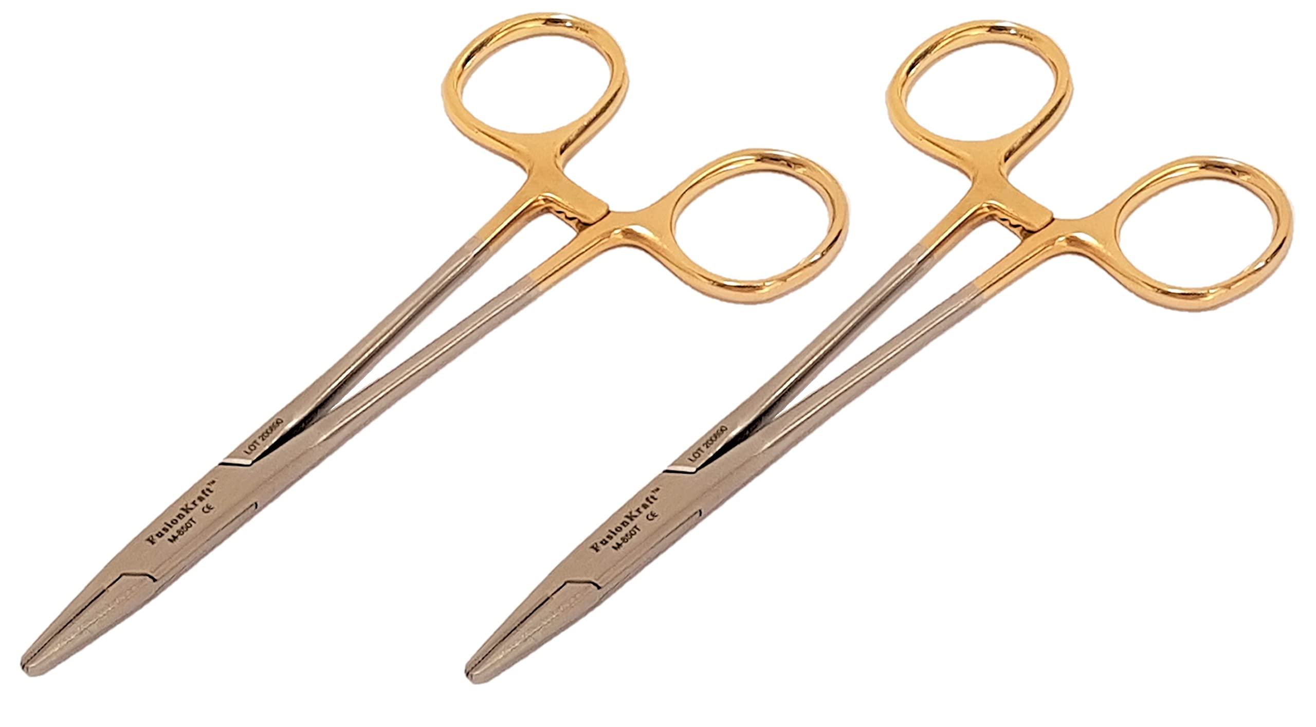 Buy FusionKraft Mayo Hegar Needle Holder, Tungsten Carbide (TC) Jaw Inserts, 5.25" (Pack of 2