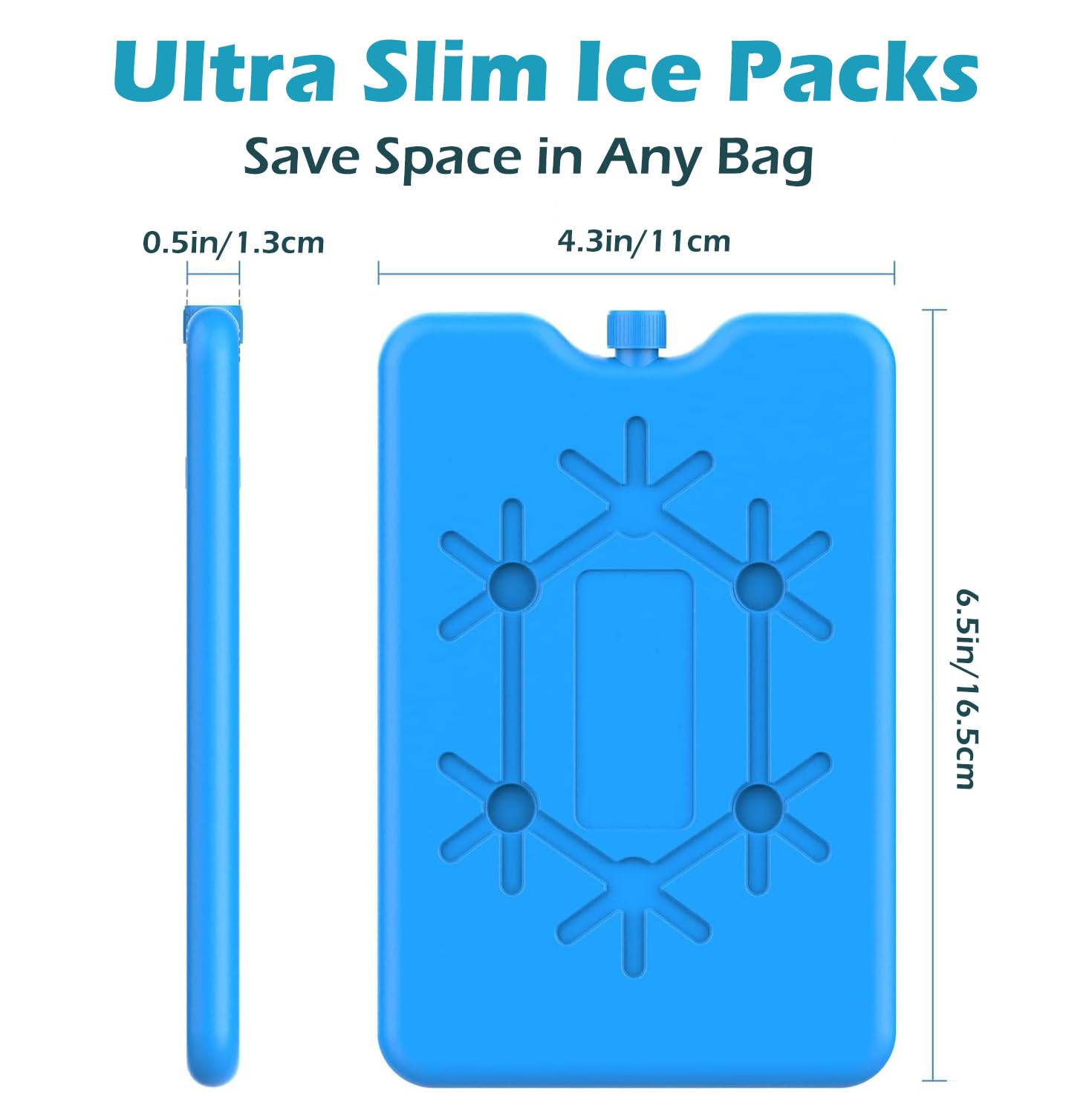Bloc Glace pour glaciere - Lot de 4 pièces, Chaque de 200 millilitres-Pain de Glace pour Sac Isotherme - Un Accessoire de Refroidissement Indispensable.