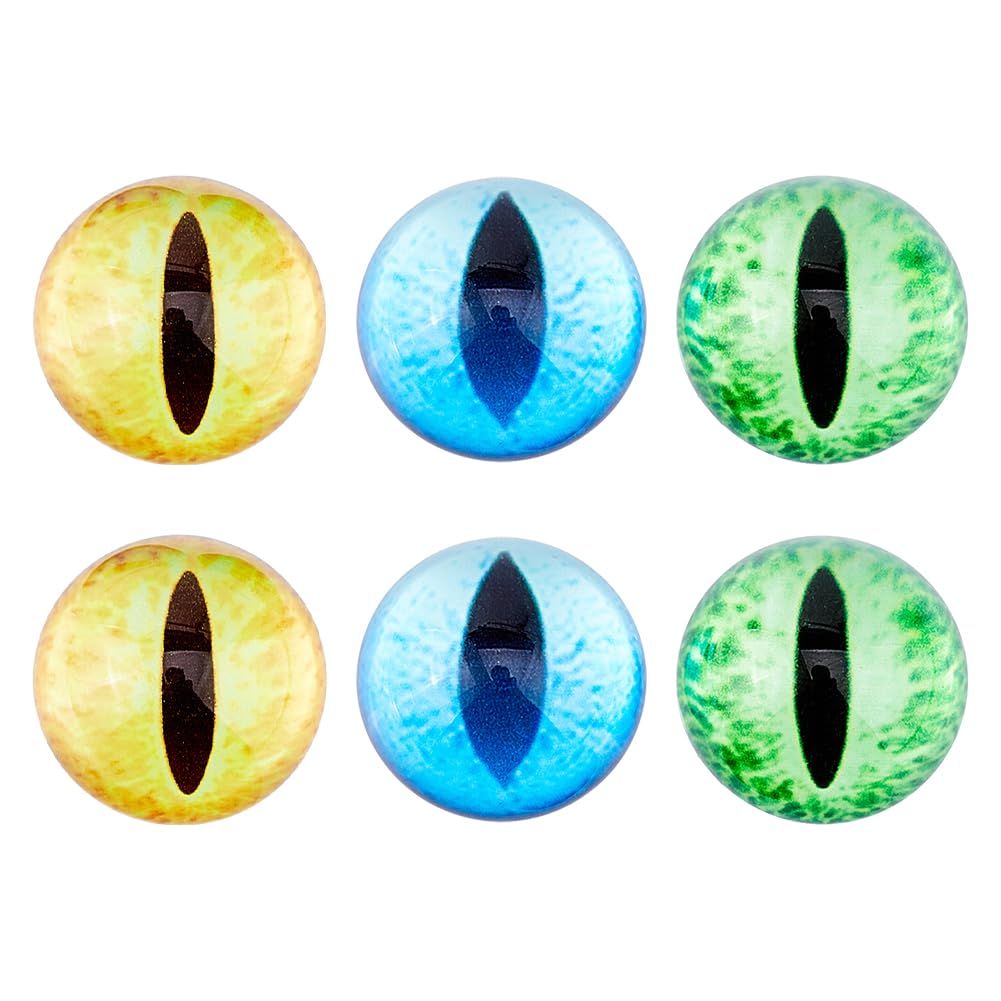 Yeux amigurumi 30mm en verre pour remplacer les yeux ternes de vos peluches au crochet