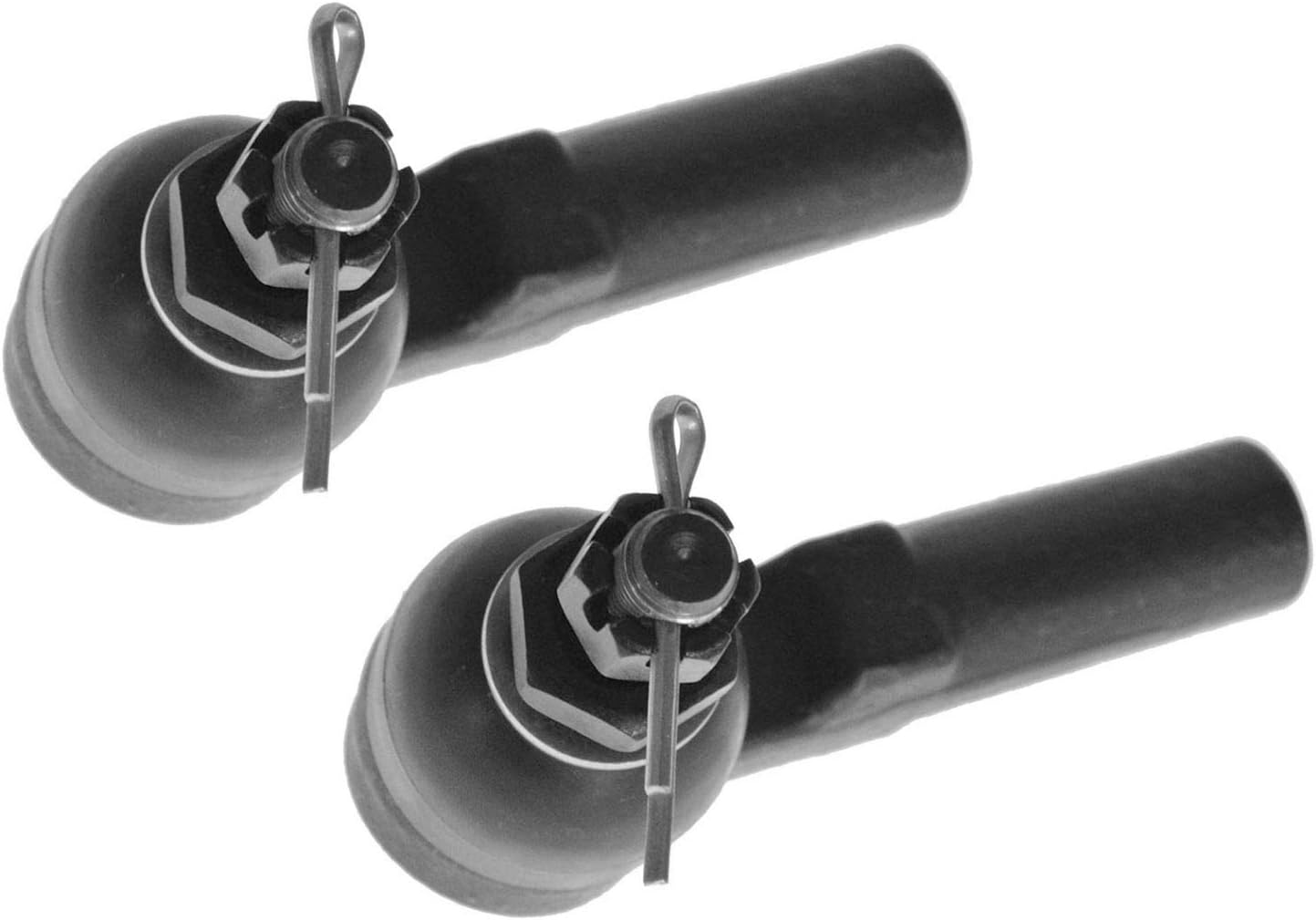 Inner and Outer Driver and Passenger Side Tie Rod Set 4 Piece Compatible with 00-05 Buick LeSabre 06-11 Buick Lucerne 00-05 Cadillac DeVille 06-11 Cadillac DTS 99-04 Cadillac Seville