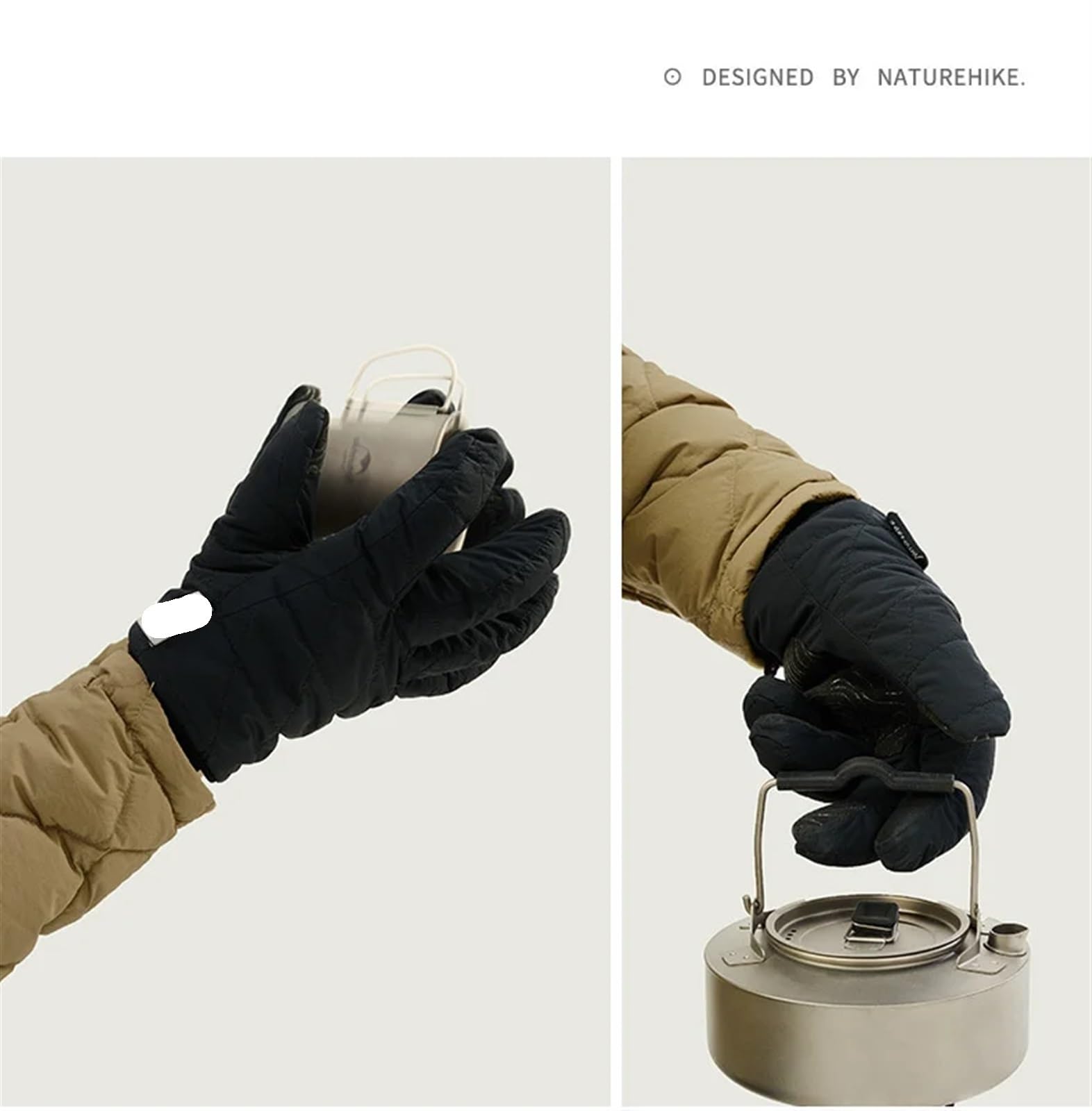Winter Fahrradhandschuhe Thermo-Baumwollhandschuhe, Winter-Fahrradhandschuhe, Outdoor-Bergsteigen, rutschfeste Handschuhe, hautfreundliche, dicke Handschuhe, Winter-Fahrradhandschuhe Fahrradhandschuhe