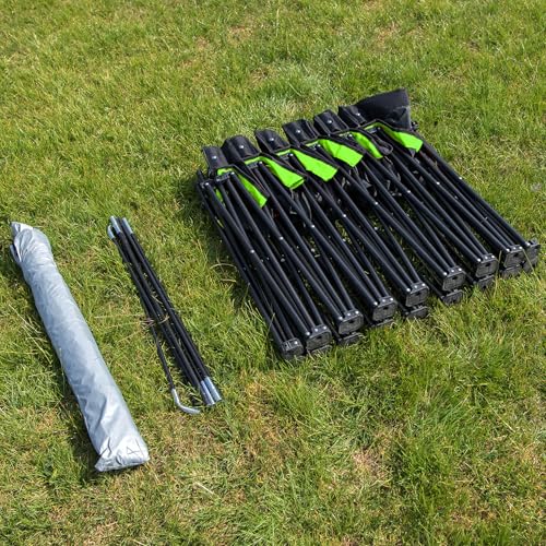 QUICKPLAY Pro 6-Seater Team Bench Shelter with Canopy - Portable Soccer Sideline Bench with Sun & Rain Shelter - Folding Sports Chair with Carry Bag for Coaches, Players & Outdoor Use by QUICKPLAY - Image 6