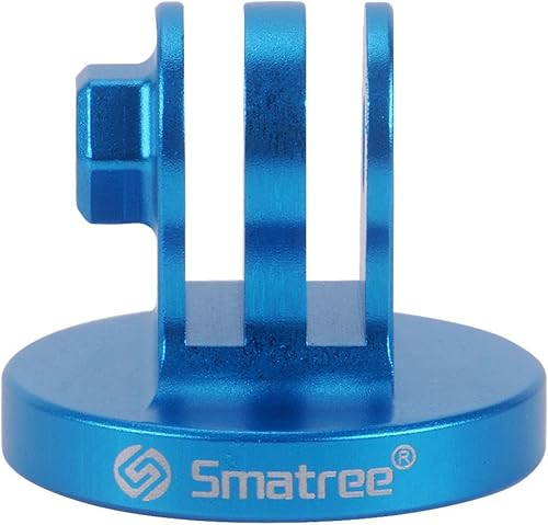 Miniatura 9 de Smatree Adaptador de montaje de trípode de aluminio compatible con Gopro Hero 11, 10, 9, 8, 7, 6, 5, 4, 3+, 3, 2, 1 HD, GOPRO Hero 2018, cámara de