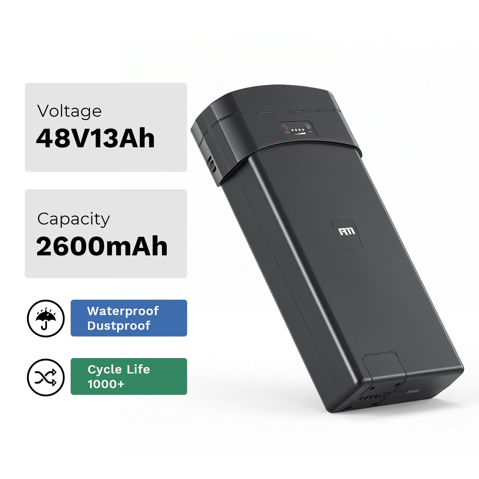 Amazon.com: Yose Power 48V 13Ah Electric Bike Battery Pack for