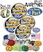 Crazy Aaron's Thinking Putty Mini Tins Treasure Surprise Peel to Reveal (Collect All 12 Colors) Gift Set Party Bundle - 4 Pack (.47oz Each) Items are Assorted and May Contain Duplicates