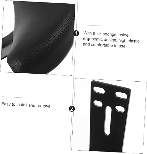 Miniatura 2 de Homoyoyo Bicicleta eléctrica para niños Se Bike Motocicleta Bicicleta Sillín trasero de bicicleta Soporte de espalda de bicicleta Cojín de asiento