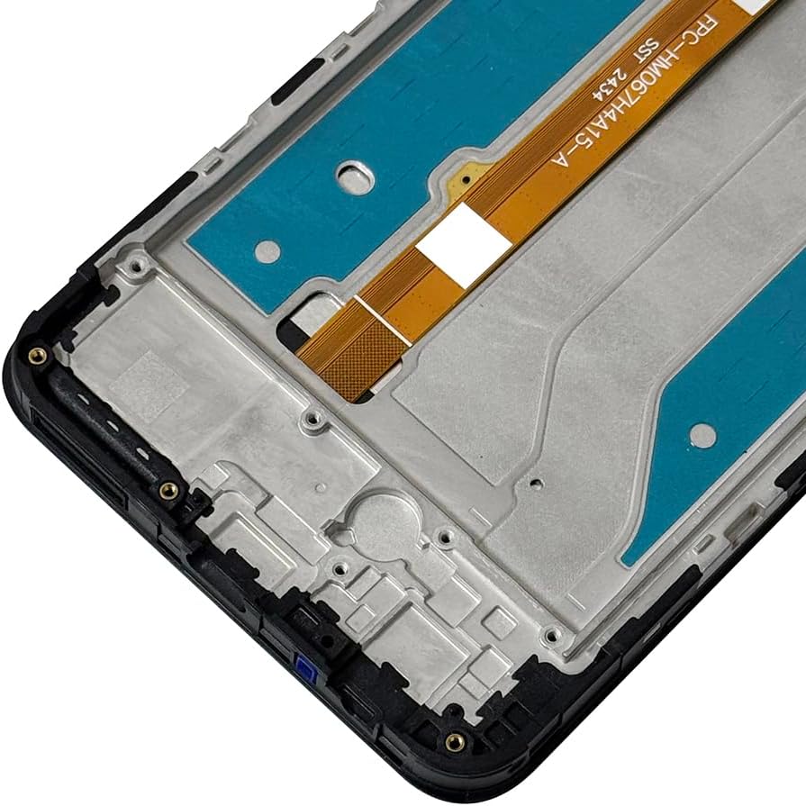 LCD Display Touch Screen Digitizer Frame Assembly Replacement for Cricket Outlast 5G 2024 (SN509C)