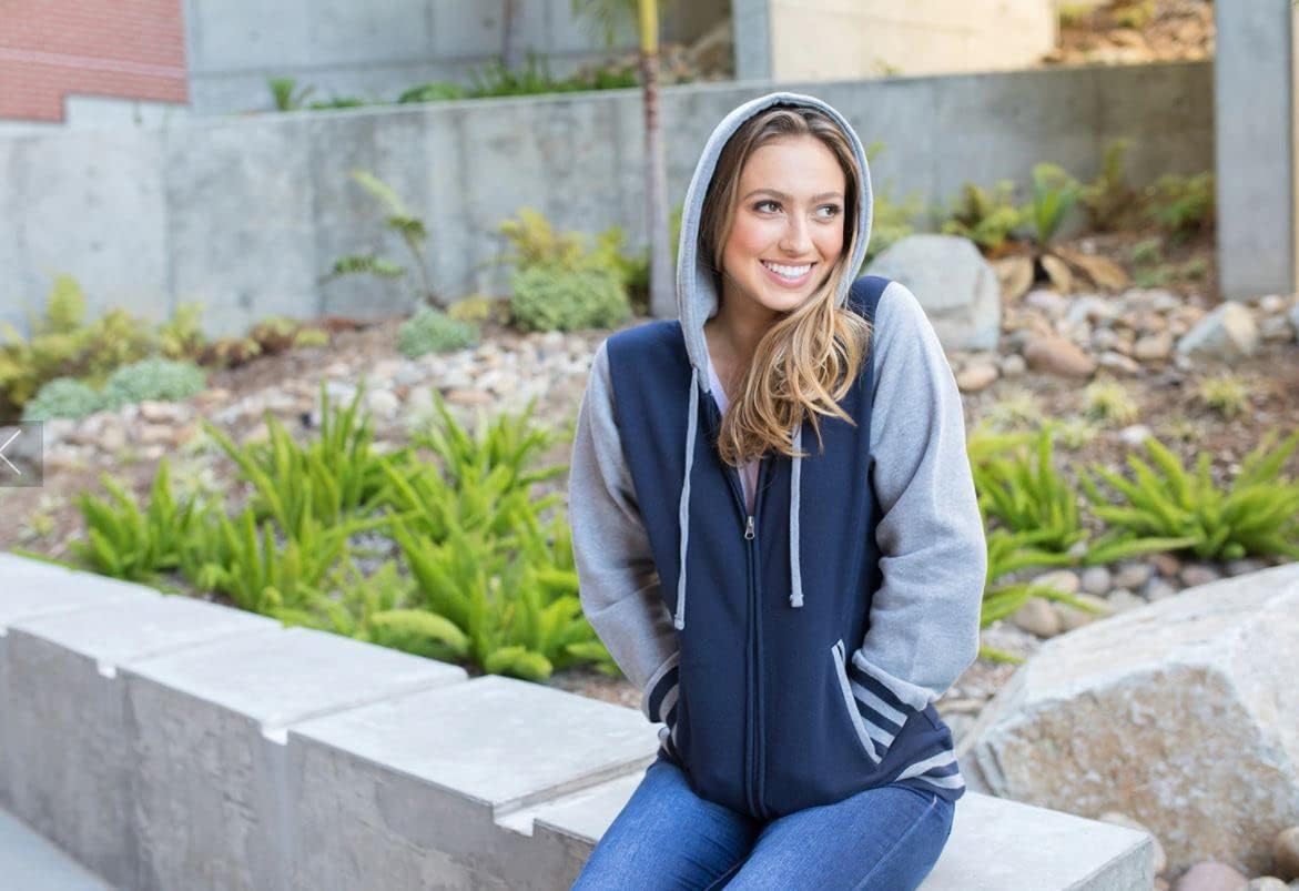 INK STITCH Unisex Ind45uvz Custom Logo Name Stitching Team Sports Hoodie Sweatshirts Full Zip