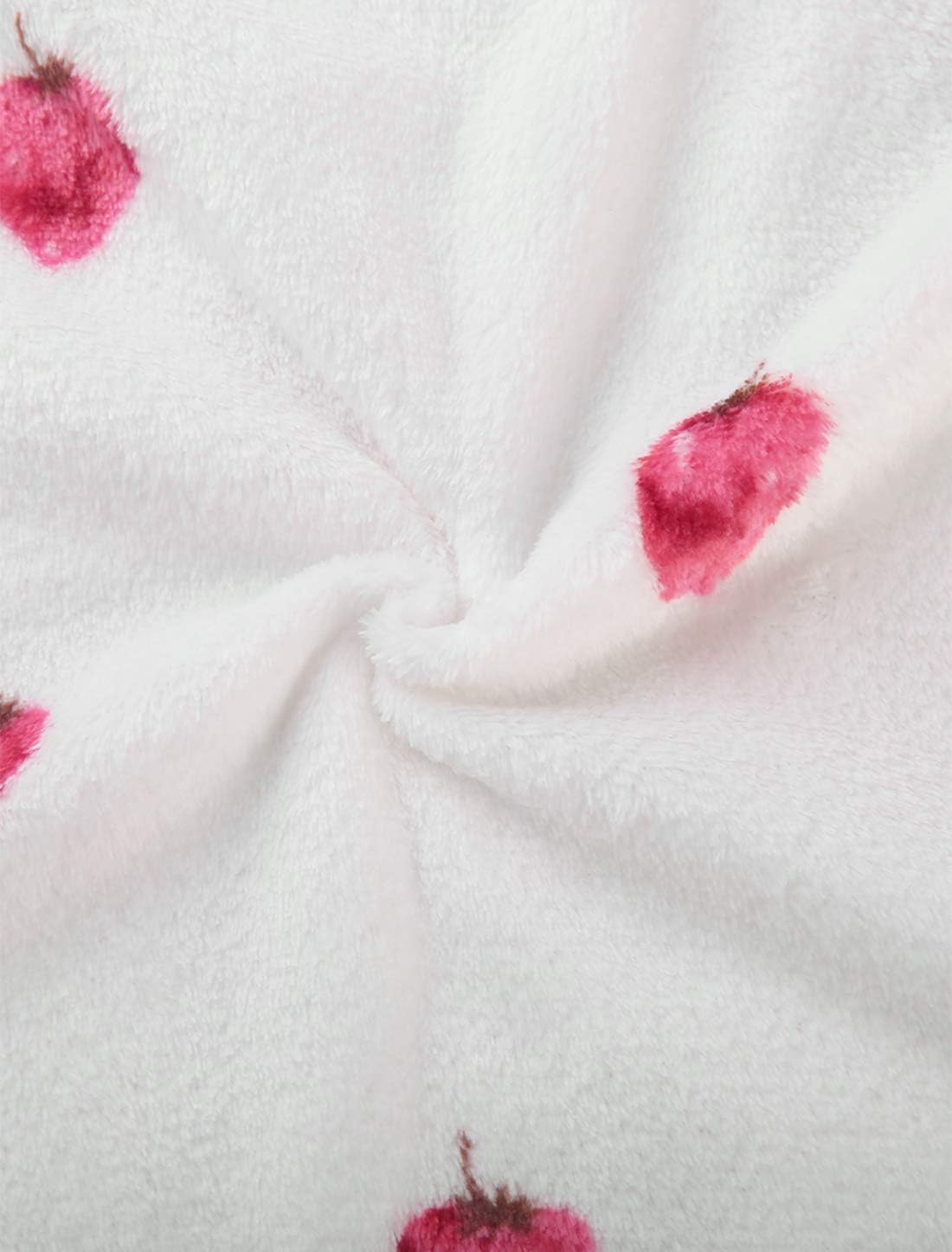 Allegra K Winter Flannel Pajama Sets for Women Cute Printed Long Sleeve Nightwear Top and Pants Loungewear Soft Sleepwears - Image 6