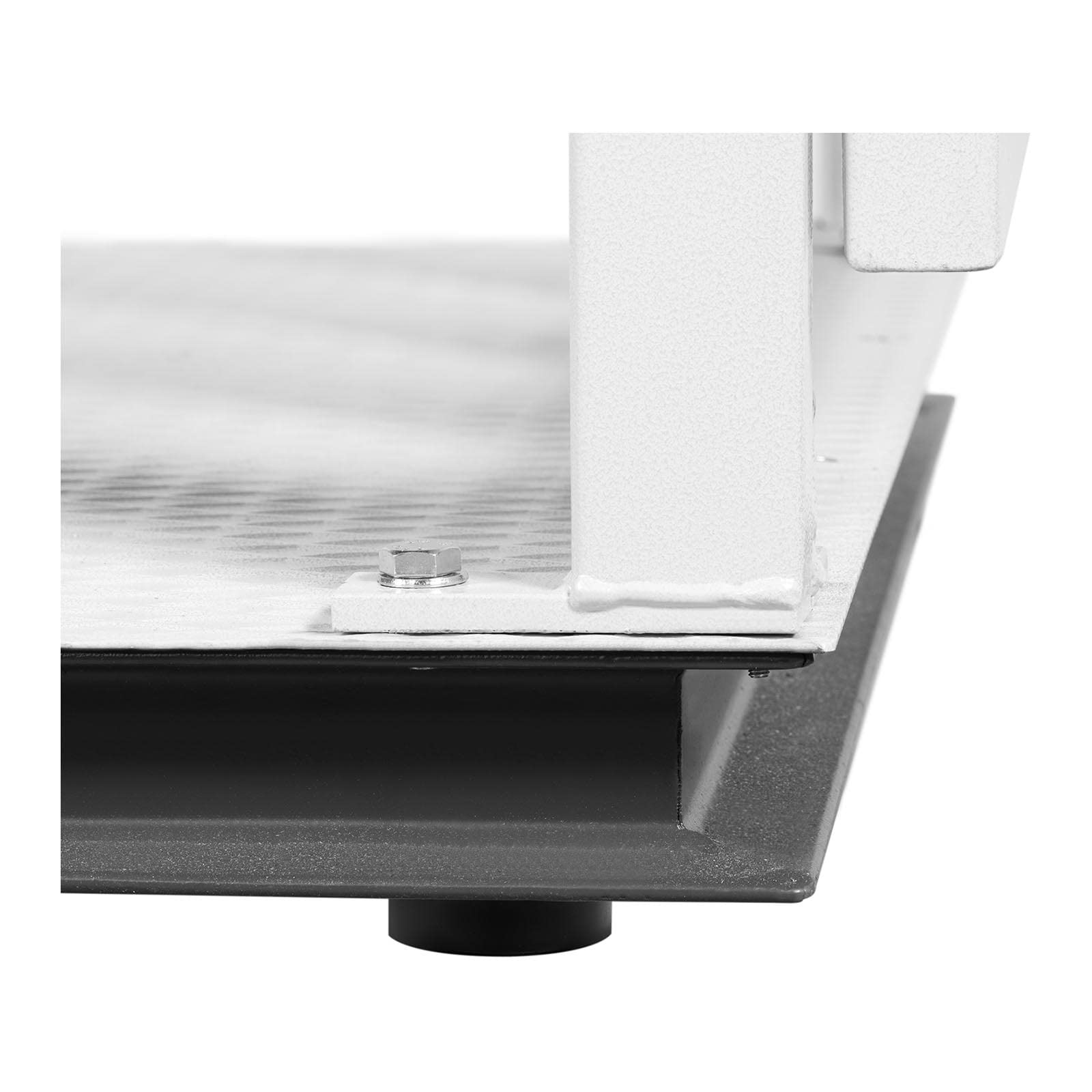 TEM Bilancia a Piattaforma per Animali Bilancia Tarata AEK+C110X2403000-4LC-CHK (500 g (0-1.500 kg) / 1 kg (1.500-3.000 kg), Acciaio, Ferro)