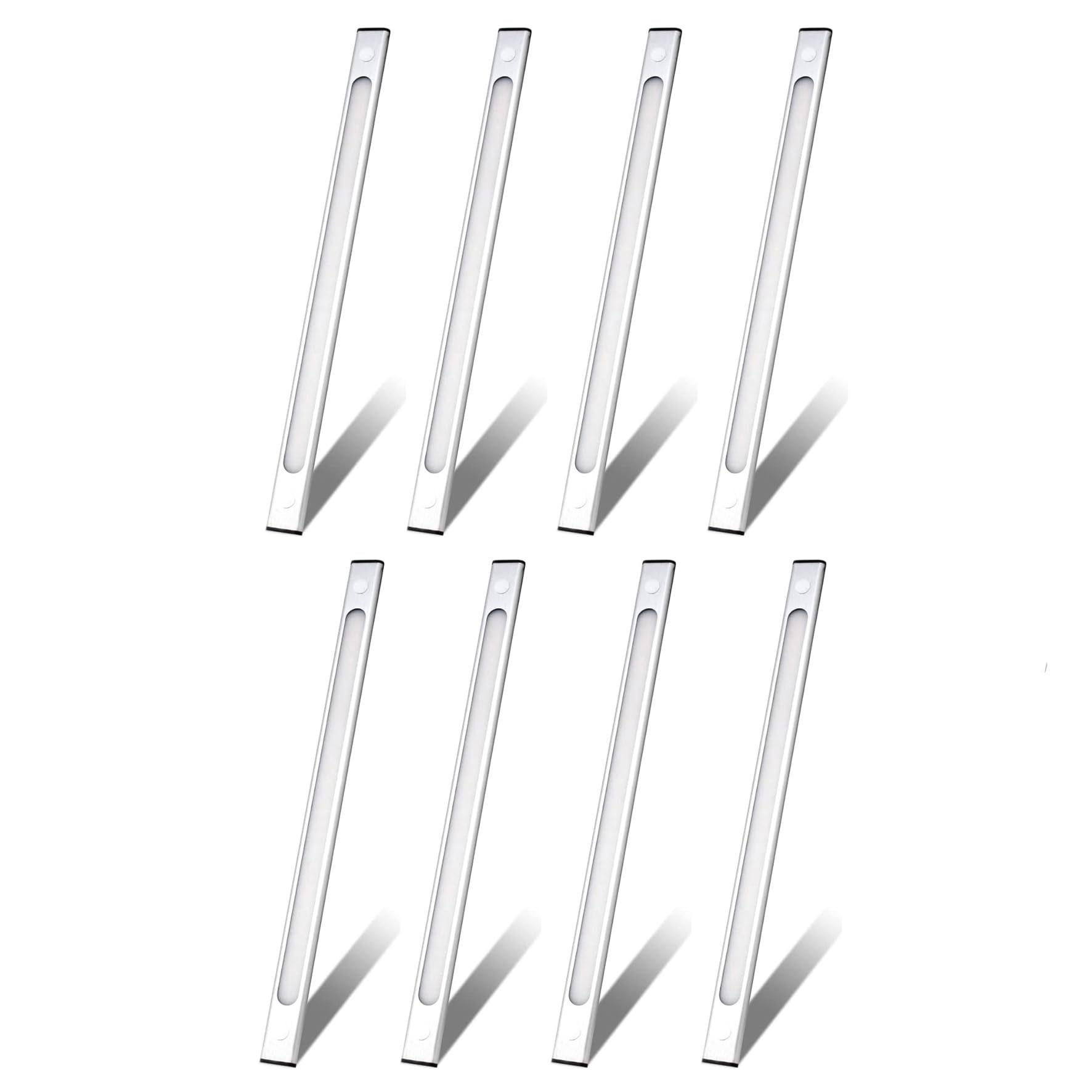 Scale or Cabinate light 2 feet Cool white- light 12 W 0.8 cm Tube Light (White, Pack of 8)-image-27