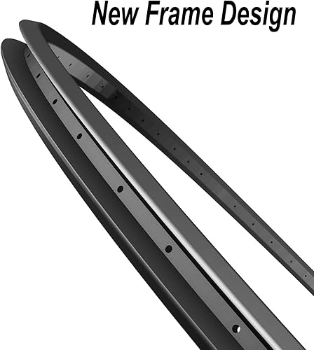 Miniatura 6 de Whizz - Juego de 2 raquetas de bádminton para juegos recreativos, raqueta para principiantes, incluye 2 pájaros de nailon, 2 cintas de agarre