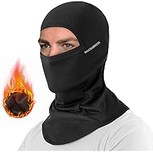 ROCKBROS Cold Weather Balaclava Ski Mask for Men Windproof Thermal Winter Scarf Mask Women Neck Warmer Hood for Cycling