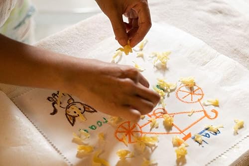 Miniatura 5 de Beeswax for Wraps, With Tree Resin and Coconut Oil, SuperBee Beeswax Block, Mixture Bar Beeswax for Diy, Makes up to 10 Wraps, 75 grams - SuperBee