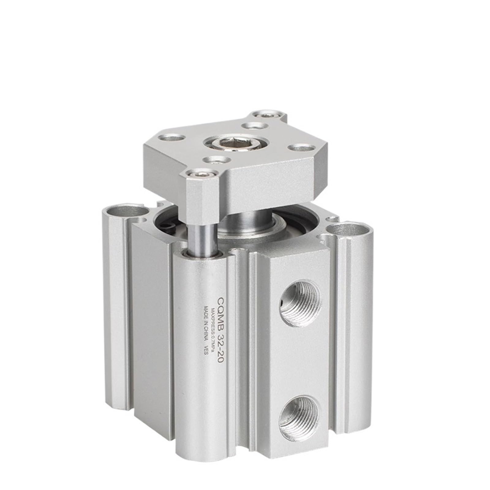 Cilindro compacto CQMB de 20mm para automatización de maquinaria en espacios reducidos