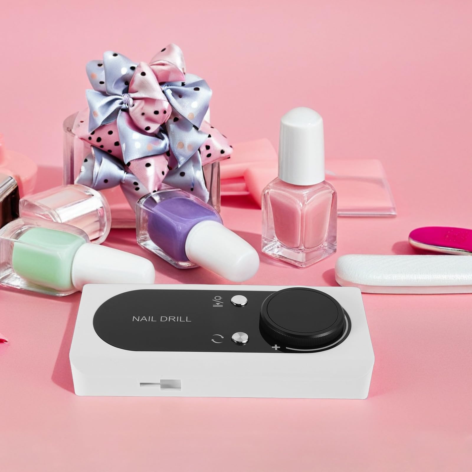 Professionelle Elektrische Nagelfräse V2 für Nägel, Weiß
