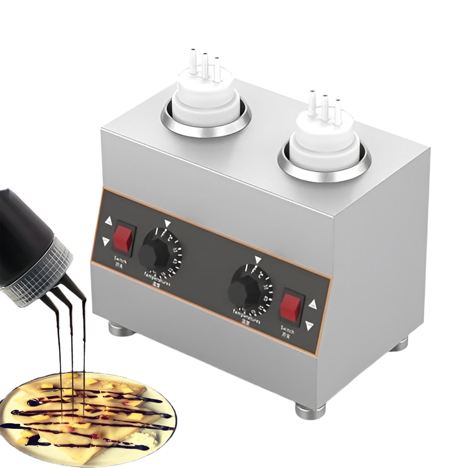 Machine à tremper plus chaude de sauce contre le refroidissement du fromage