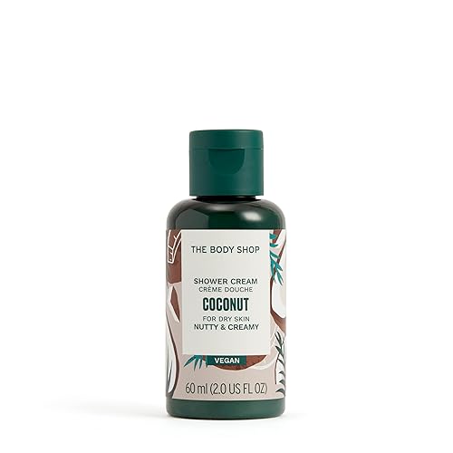 The Body Shop Crema de ducha de coco, 2 onzas líquidas