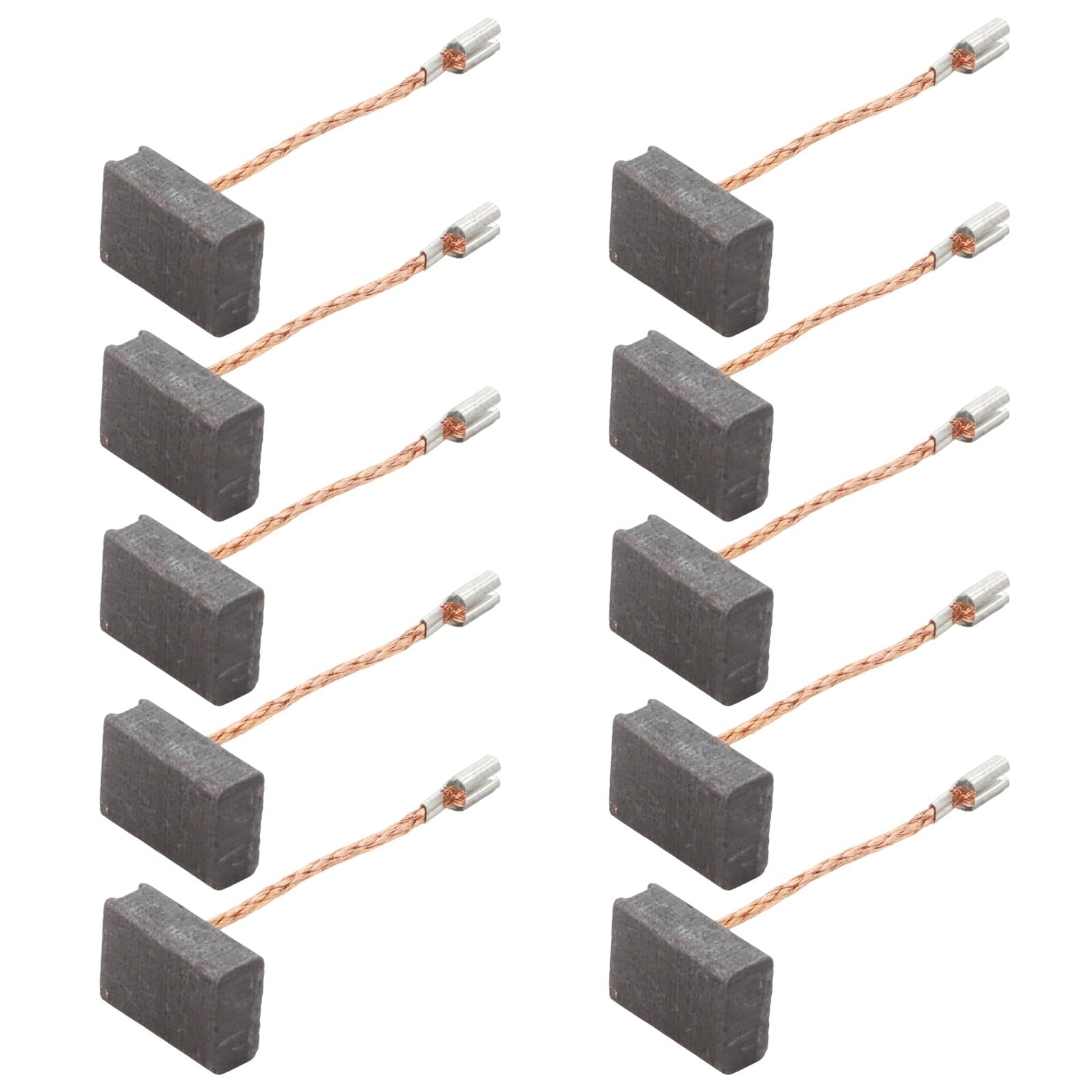 Spazzola di carbone, per Bosch GWS 13-125, GWS 17-125 CIE, parte 1607000V37, ricambio motore a bassa scintilla, 5,5 x 11 x 15 mm, confezione da 10