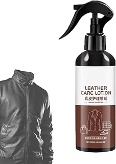 ジャケット用レザーコンディショナー、レザーケアローション,300ml カウチ レザー コンディショナー スプレー - ハンドバッグ、ソファ、ジャケット、家具、財布など用のレザー ローション クリーナーおよびコンディショナー