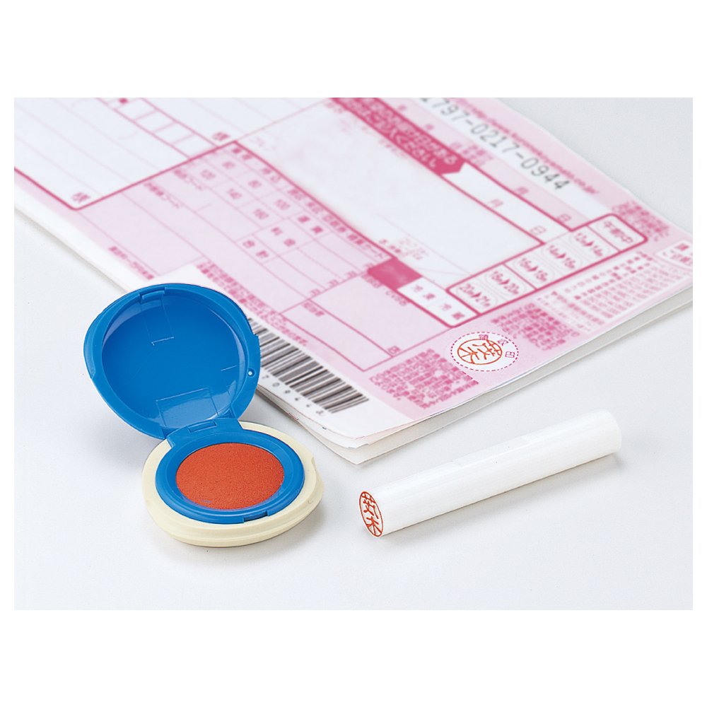 Amazon | シャチハタ プチ朱肉 20号 ブルー MGP-20EC1 | 朱肉