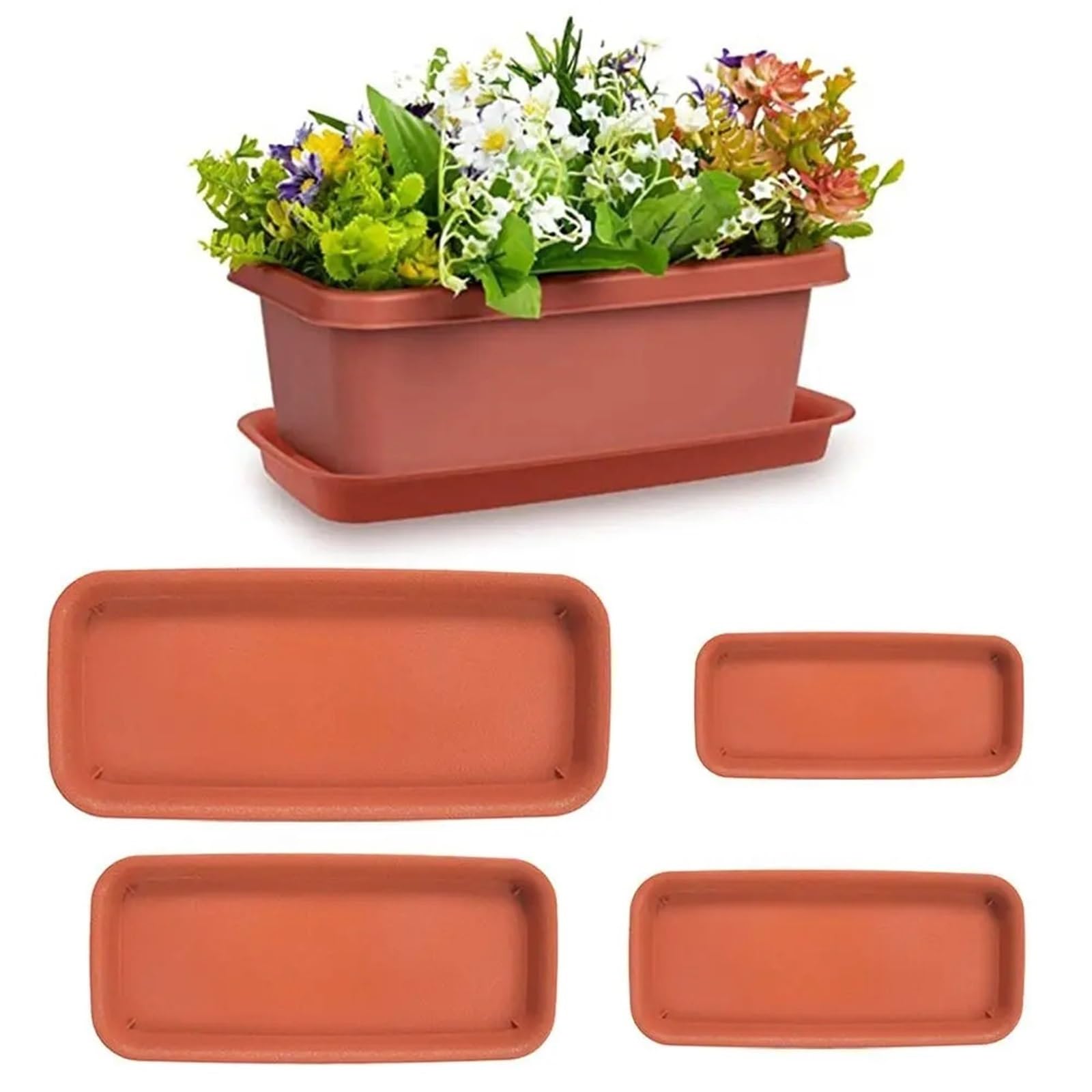 3Pcs Plant Saucer Drip Trays per Piante