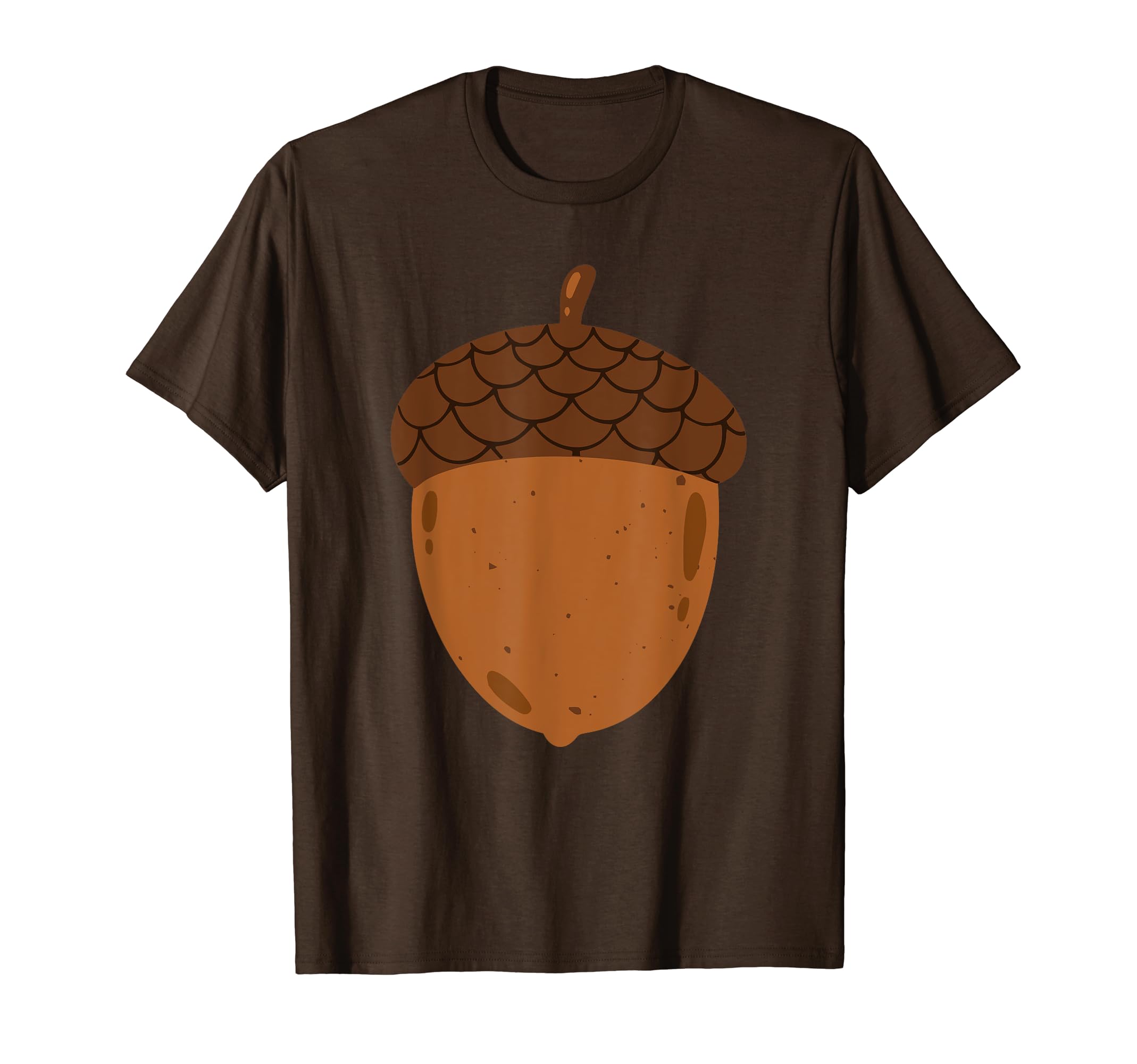Funny Easy Lazy Halloween Matching FamilyBig Acorn Costume Cute Easy Food Halloween T-Shirt