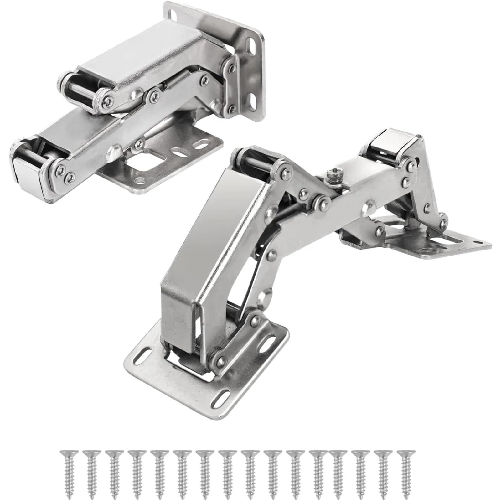 Door Hinges 2 Pack 170° Soft Close Hydraulic Cabinet Hinges